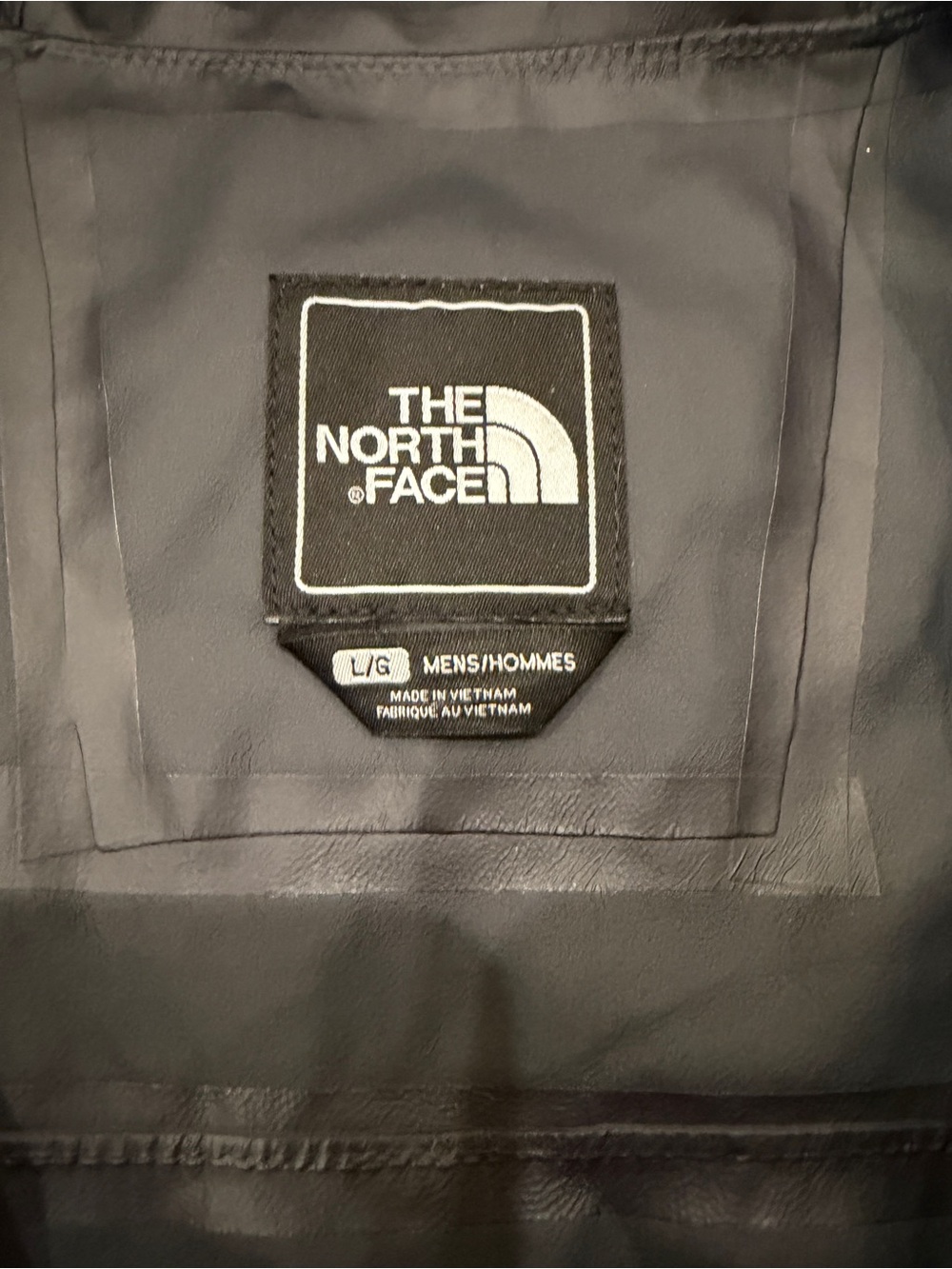 The North Face Men's Hooded HyVent 2.5 Jacket Large— Charcoal - Picture 7 of 11